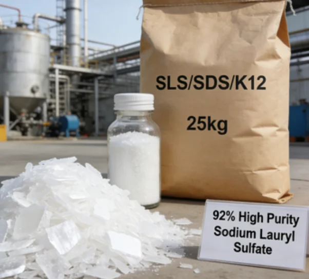 SLS/SDS/K12 92% (Sodium Lauryl Sulfate/Sodium Dodecyl Sulfate) – High-Efficiency Anionic Surfactant