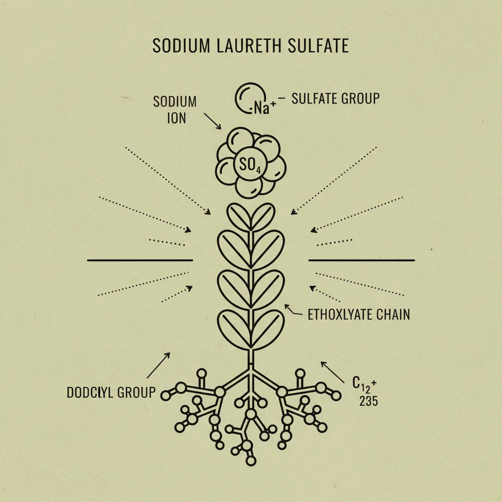 Navigating the Complexities of Sodium Laureth Sulfate in Modern Formulations