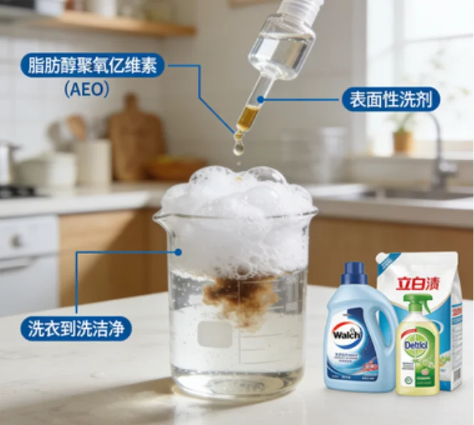 Alcohol Ethoxylate (AE) – Versatile Non-Ionic Surfactant for Detergent Industry