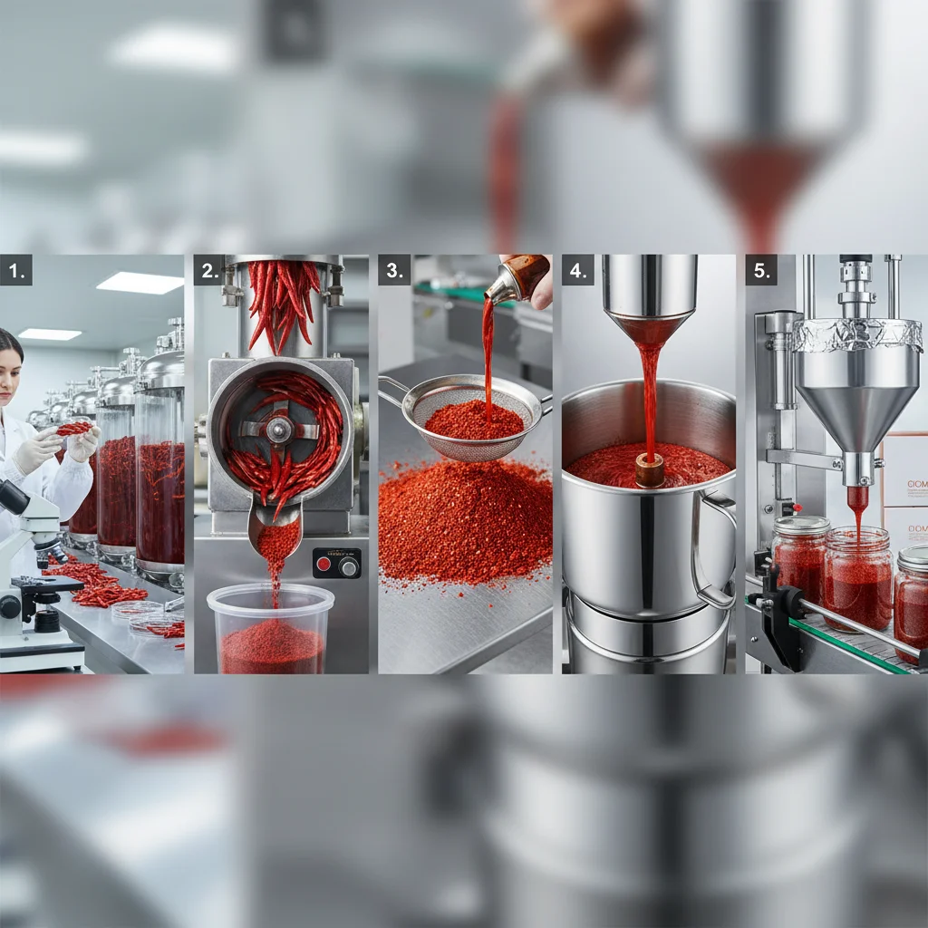 Professional ODM Korean Chili Powder Recipe for Food Brands