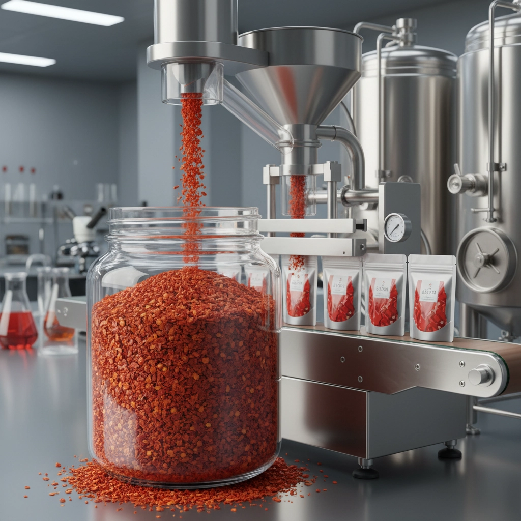 Premium ODM Korean Hot Pepper Flakes Gochugaru for Food Brands