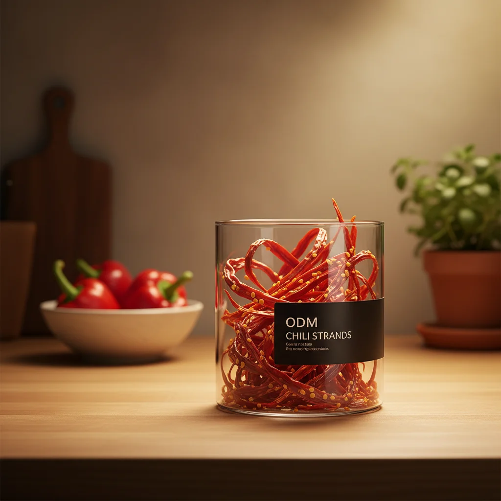 Premium Custom ODM Chili Strands for Global Food Markets
