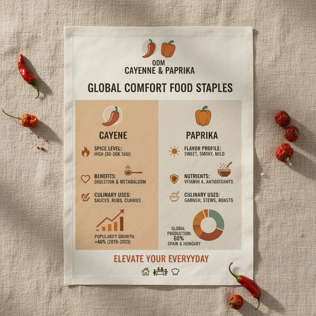 Premium Cayenne Paprika Solutions for Global Culinary Excellence