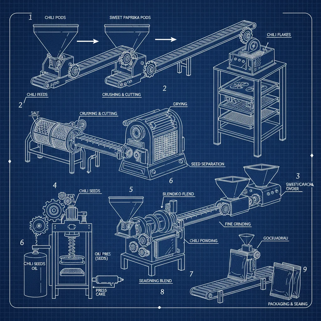 Xuri Chili ODM Korean Spicy Chili Seasoning for Flavorful Food Products