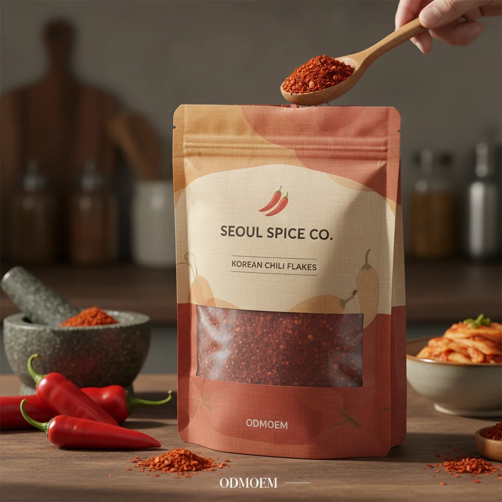 Premium ODM Korean Chili Flakes for Global Food Brand Supply Chain