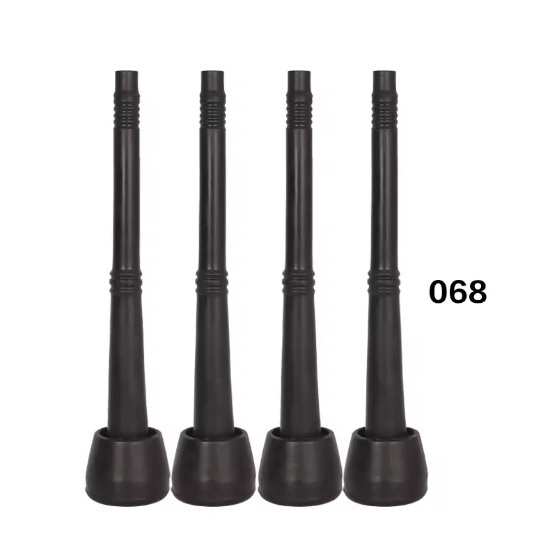 068 Dairy Milking Spare Parts Long Black Rubber Milking Liner