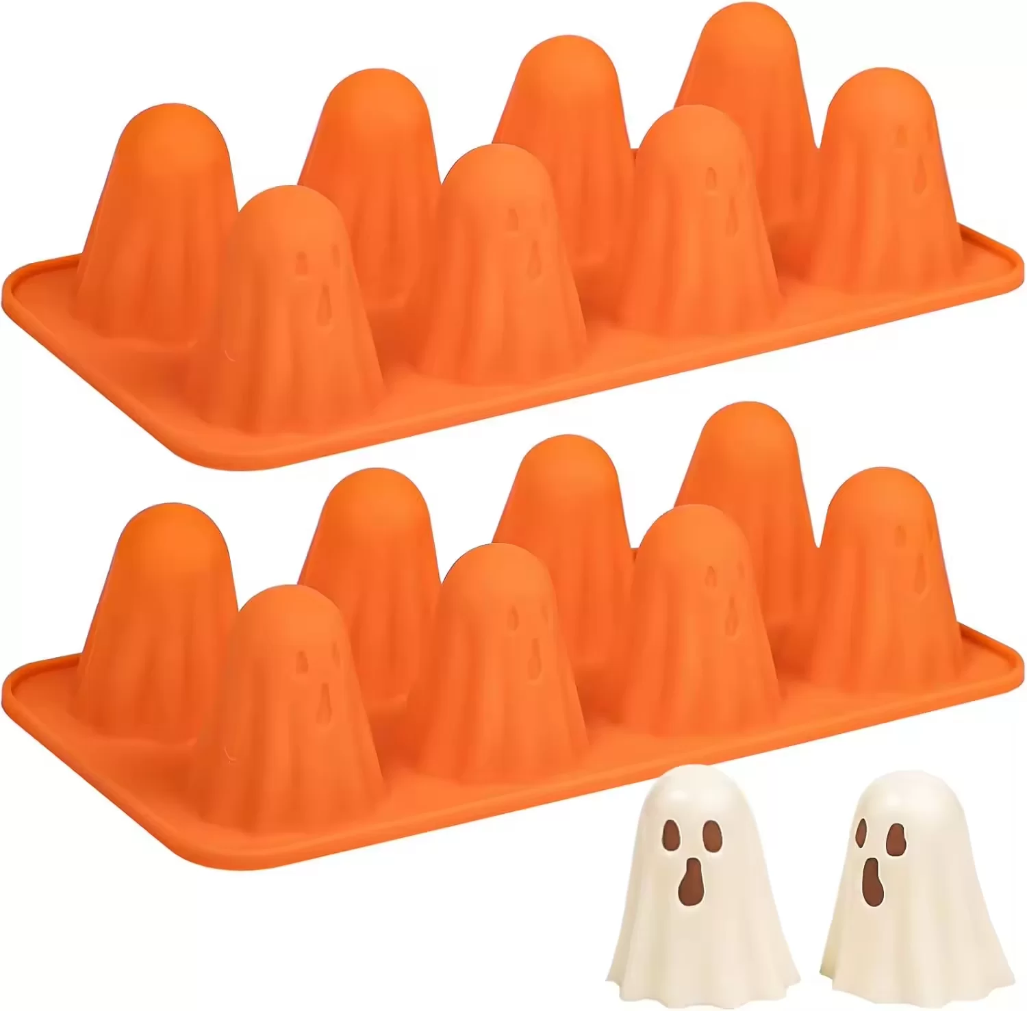 Halloween Ghost Shape Silicone Mold