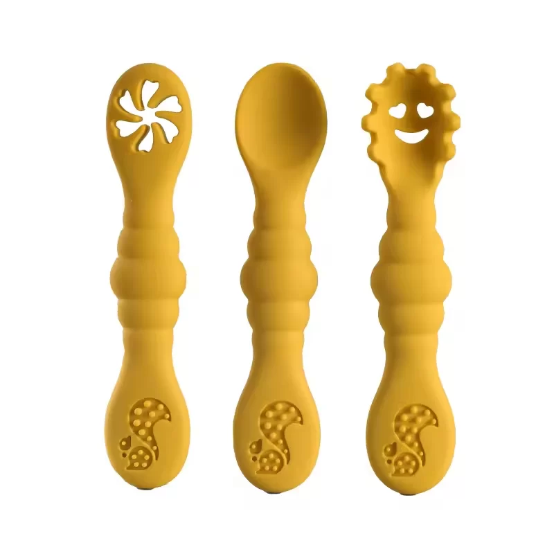 Newborn Fed Fruit Puree Rice Paste Children’s Spoon