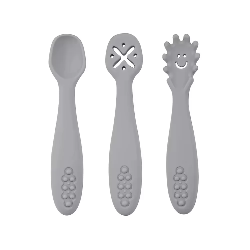 Low MOQ Baby Silicone Spoon