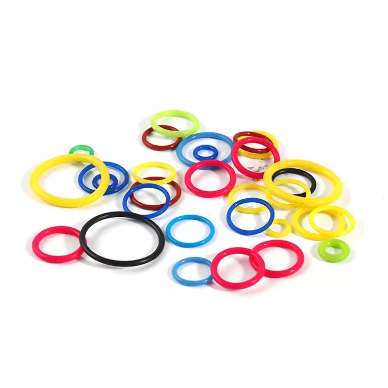 Silicone Sealing Ring Colored Rubber O Rings Seal Oring Manufacturer