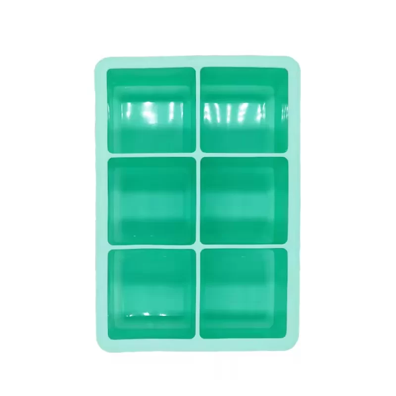 Silicone Ice Cube Trays Square Large Ice Cube Molds