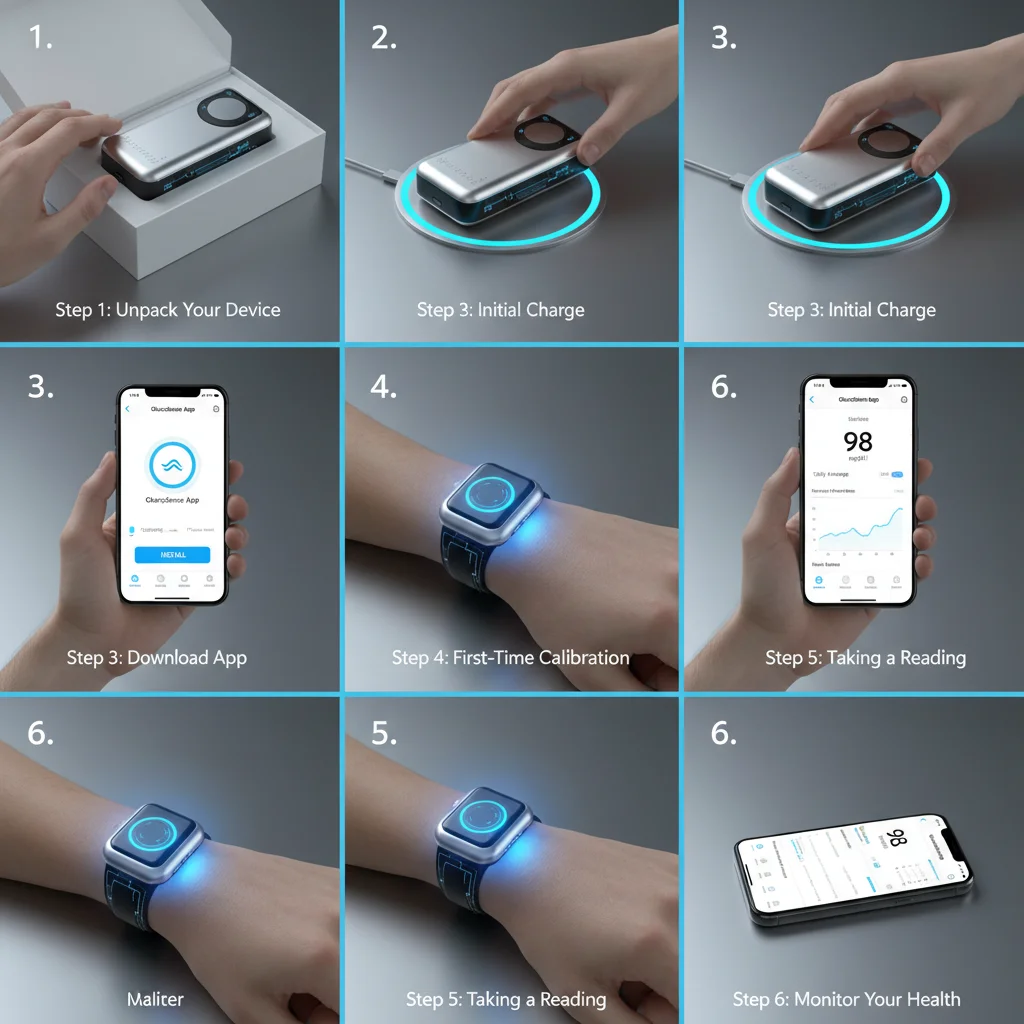 Innovative Glucose Monitor without blood Products for Health