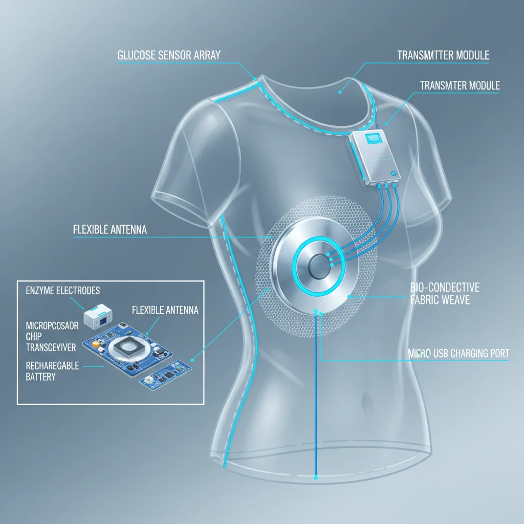 NextGeneration Precision glucose monitor in blouse Products Engineering
