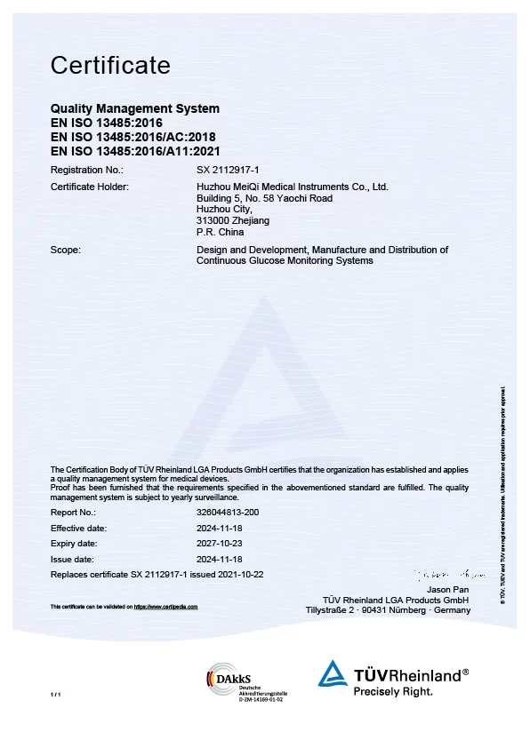 flash glucose monitoring system