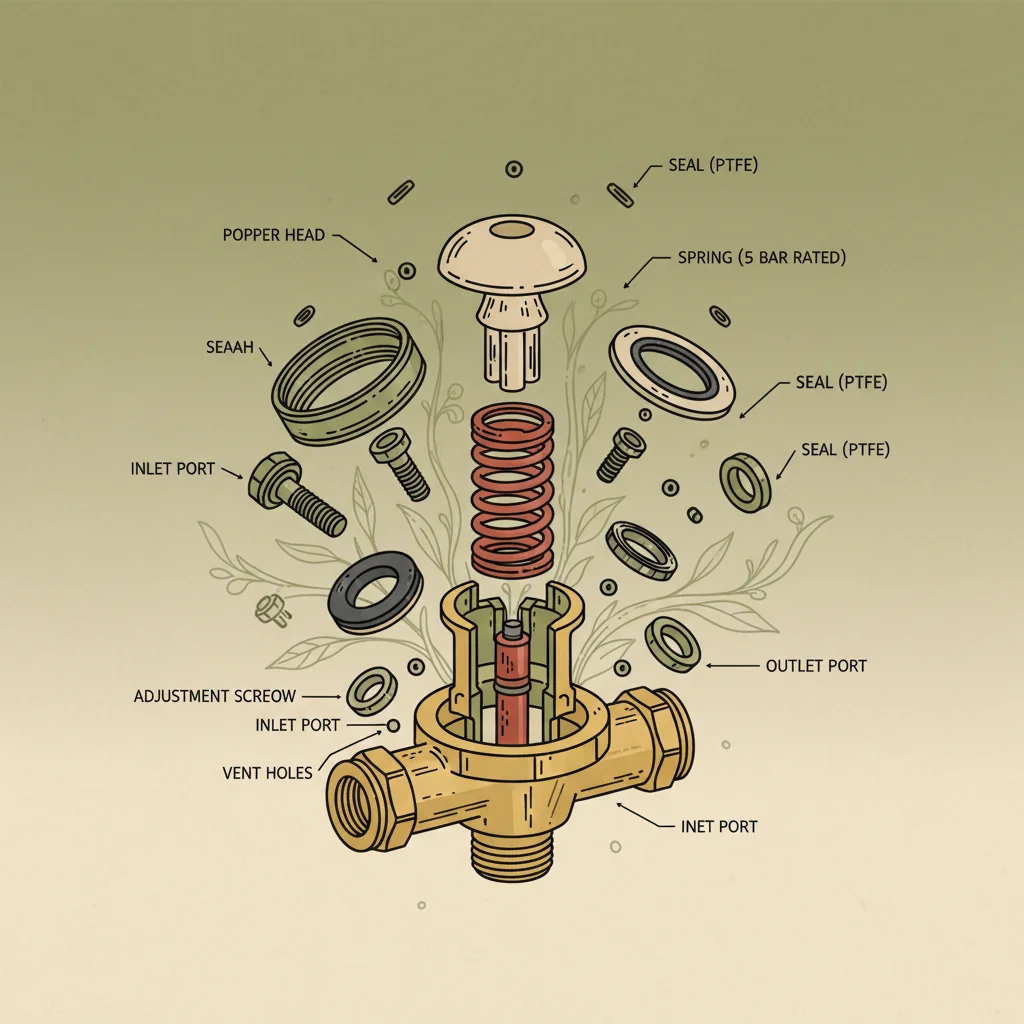Reliable OEM Safety Valve 5 Bar for Industrial Applications and Pressure Protection