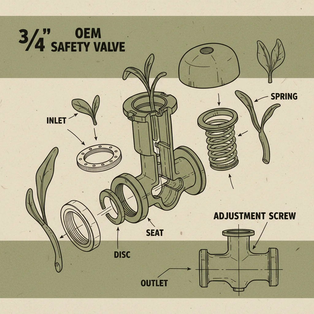 Optimizing OEM Safety Valve 3 4 inch Performance for Industrial Applications