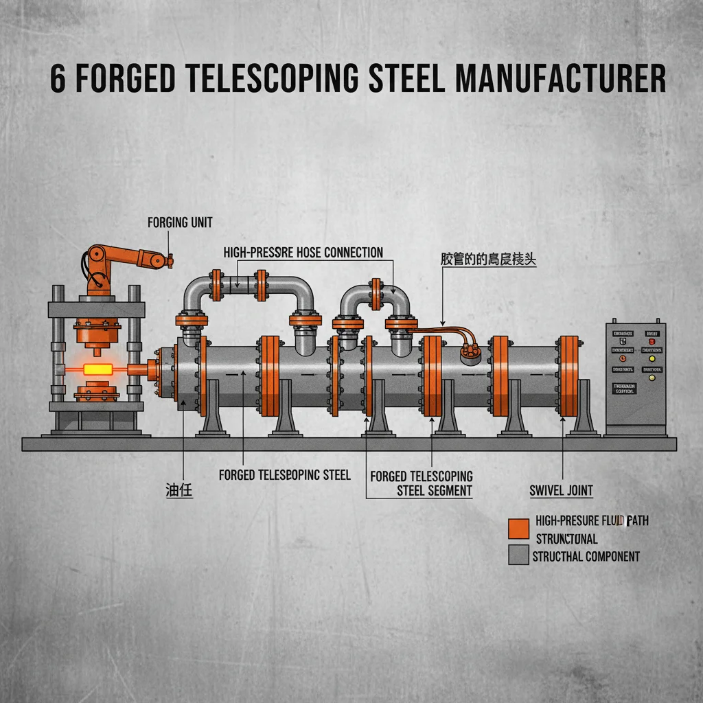 6 Forged Telescoping Steel Manufacturer Solutions for Modern Infrastructure