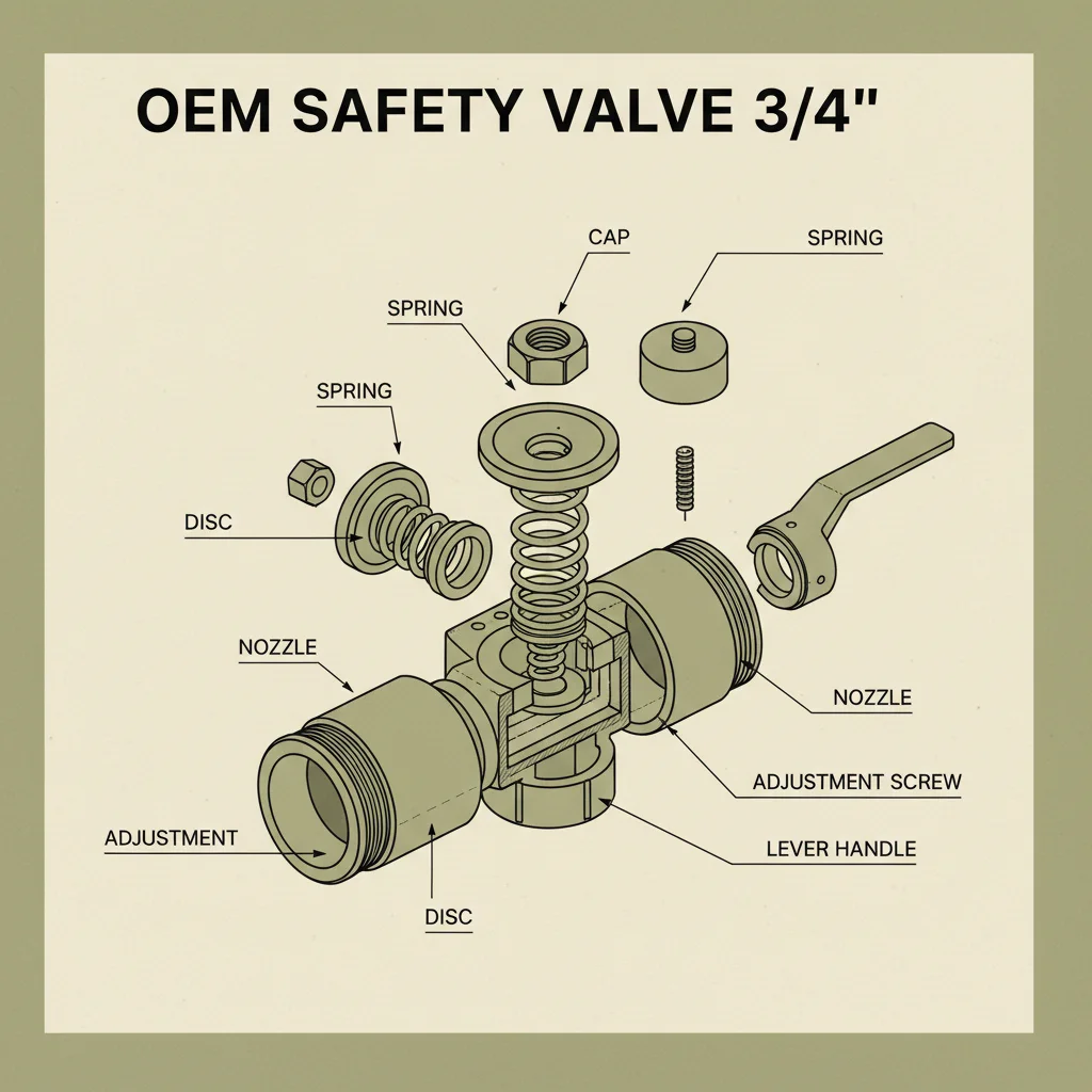 Optimizing OEM Safety Valve 3 4 Performance for Industrial Applications