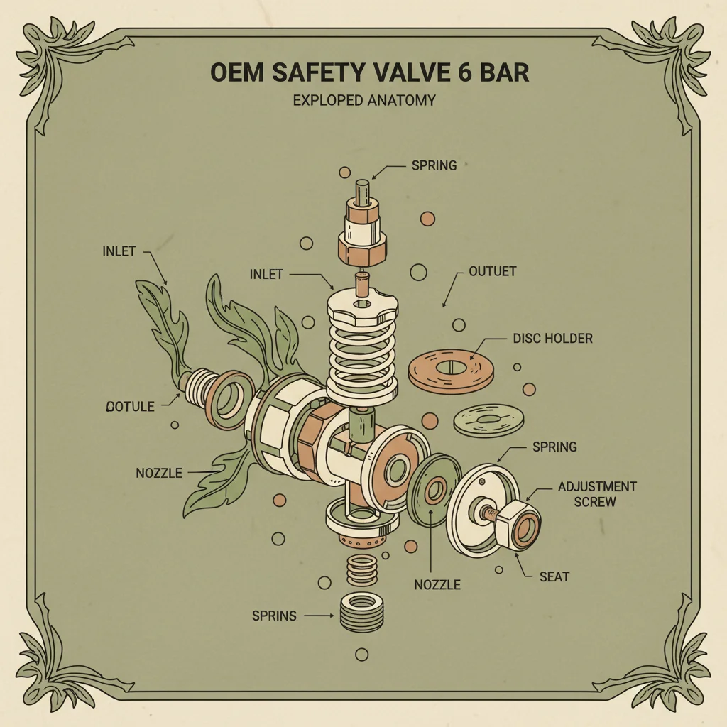 Reliable OEM Safety Valve 6 Bar Design and Real World Performance