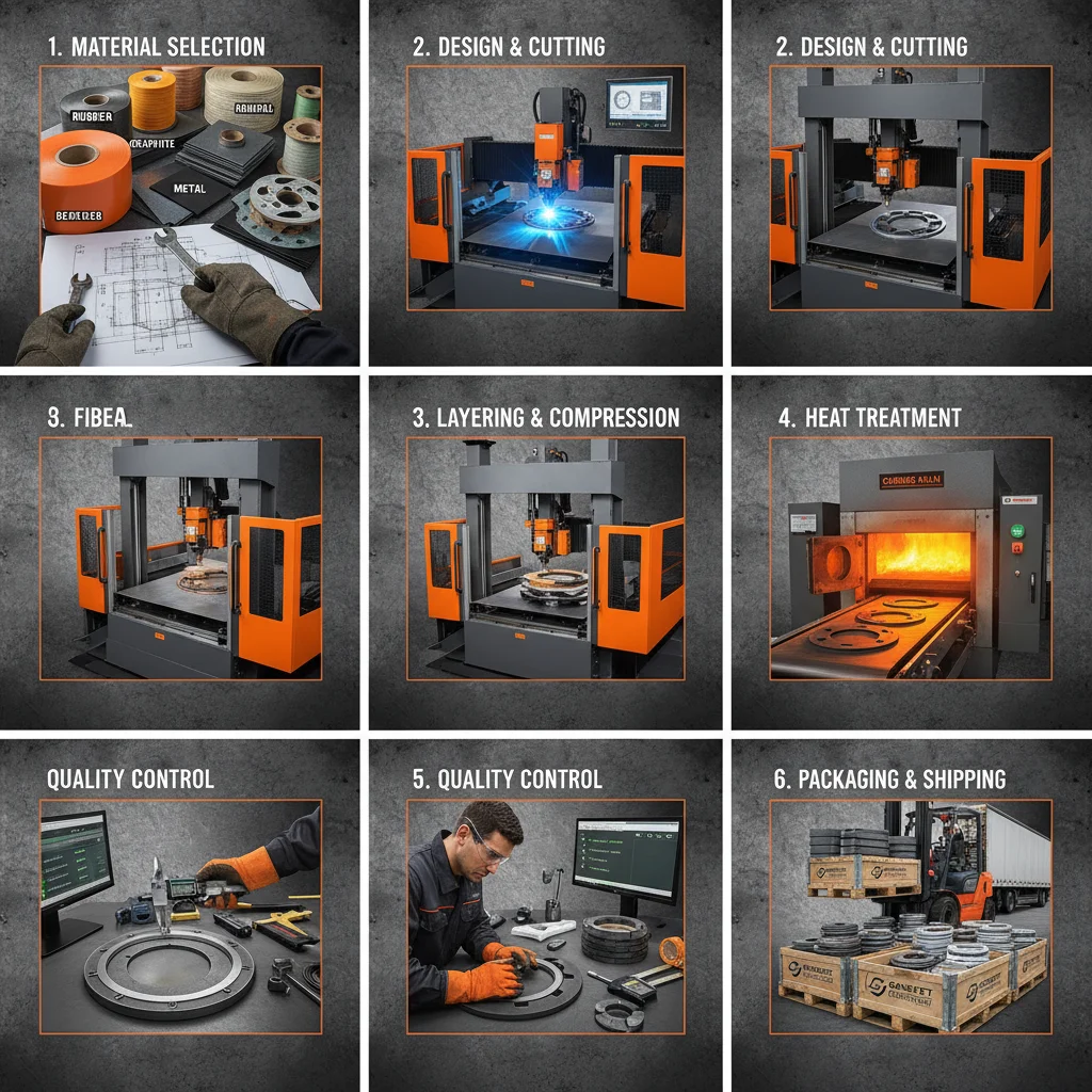 Reliable Gasket Manufacturer for Industrial Sealing Solutions