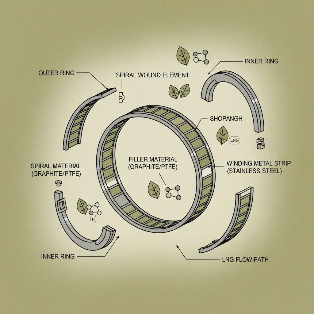 Reliable Spiral Wound Gasket Solutions for LNG and Industrial Applications