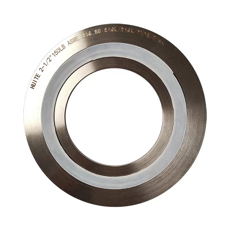 PTFE Filler Spiral Wound Gasket China Factory Suppliers High Pressure Corrosion Resistant Seals