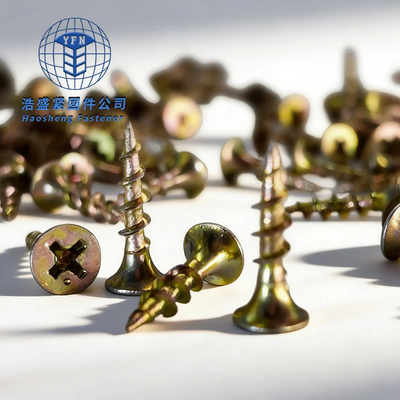 Color Zinc Coated Coarse Thread Drywall Screws