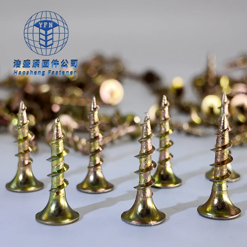 Color Zinc Coated Coarse Thread Drywall Screws