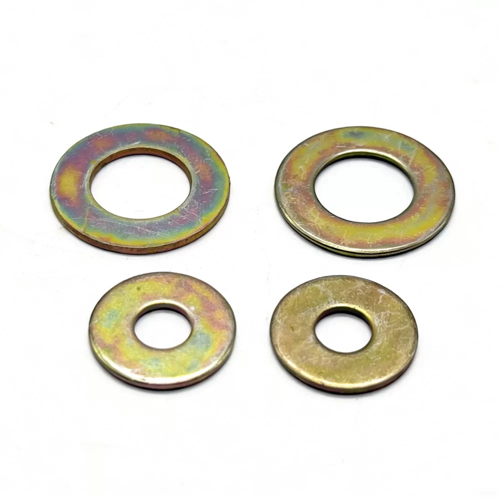Color Zinc Coated DIN 125 Flat Washers