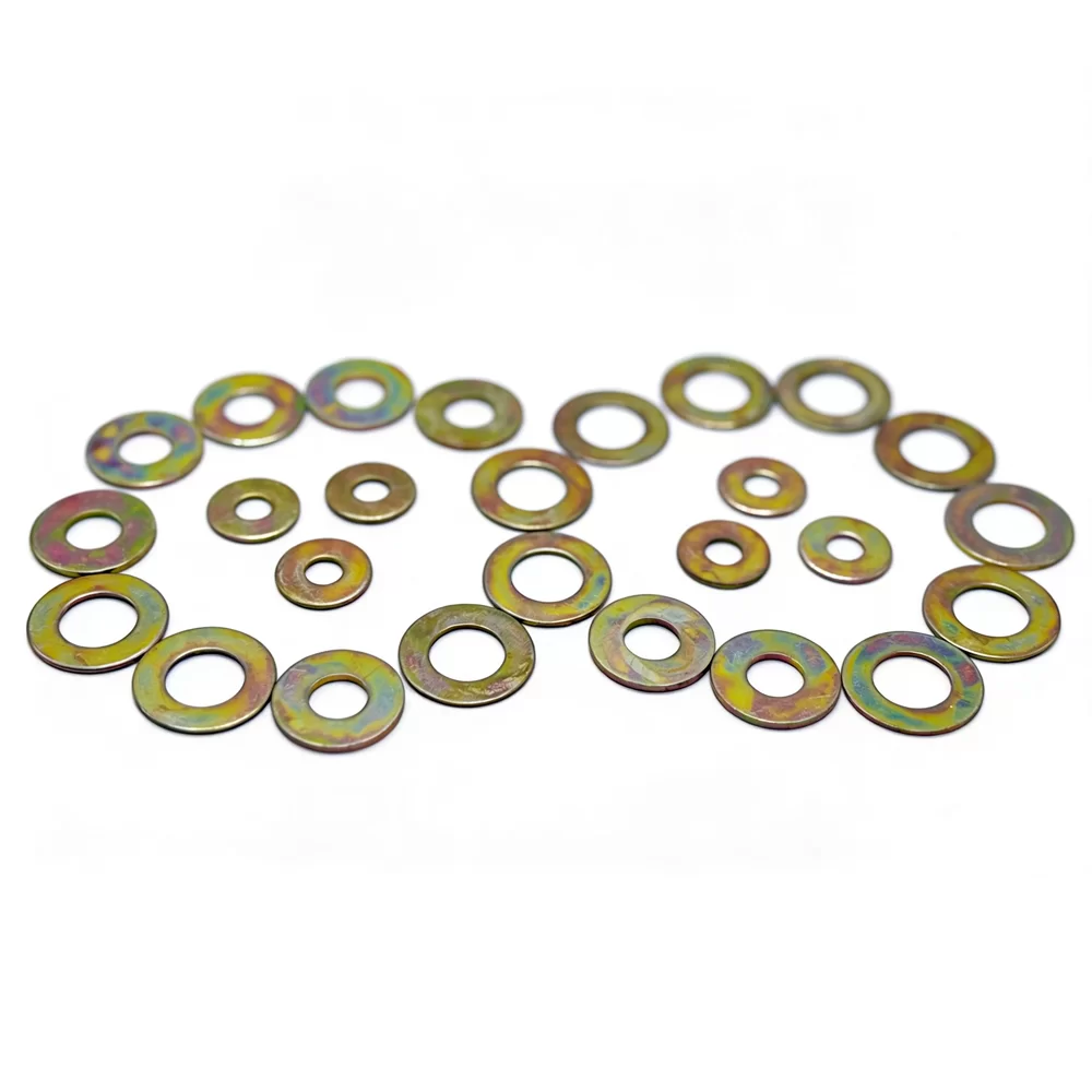 Color Zinc Coated DIN 125 Flat Washers