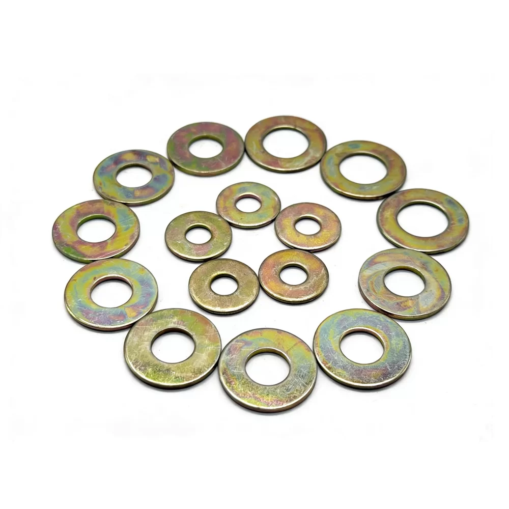 Color Zinc Coated DIN 125 Flat Washers
