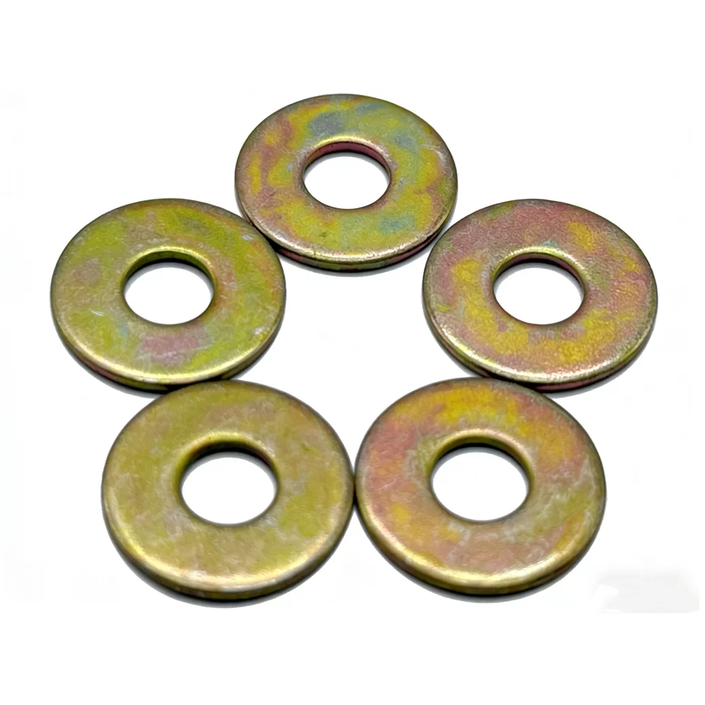 Color Zinc Coated DIN 125 Flat Washers