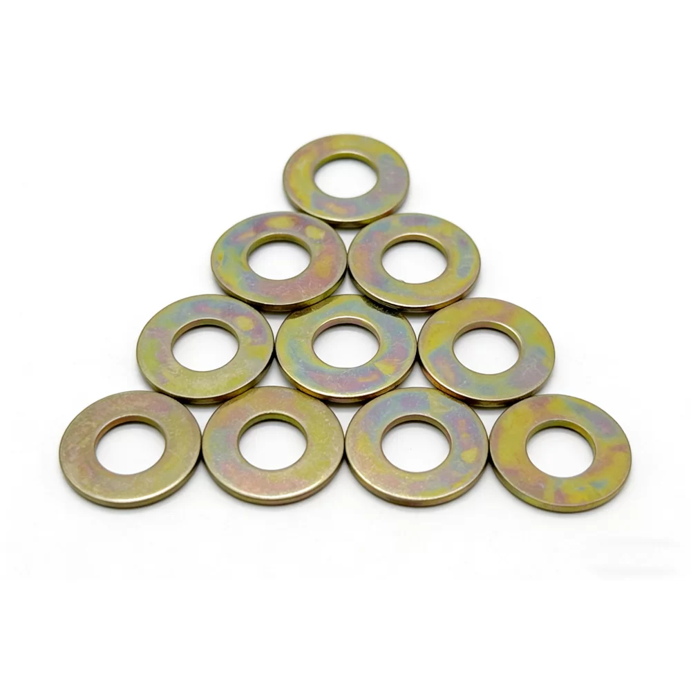 Color Zinc Coated DIN 125 Flat Washers