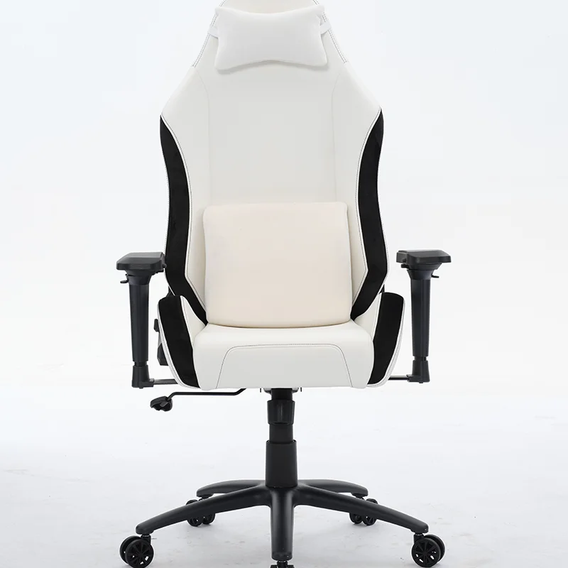 RGB Gaming Chair with LED Lighting and Reclining Backrest