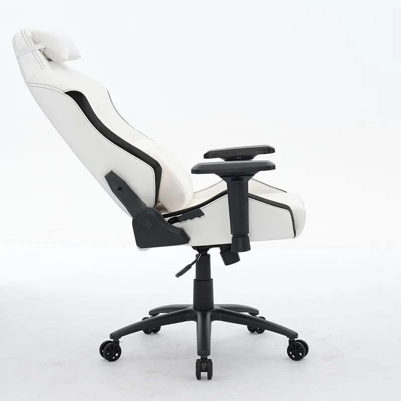 RGB Gaming Chair with LED Lighting and Reclining Backrest