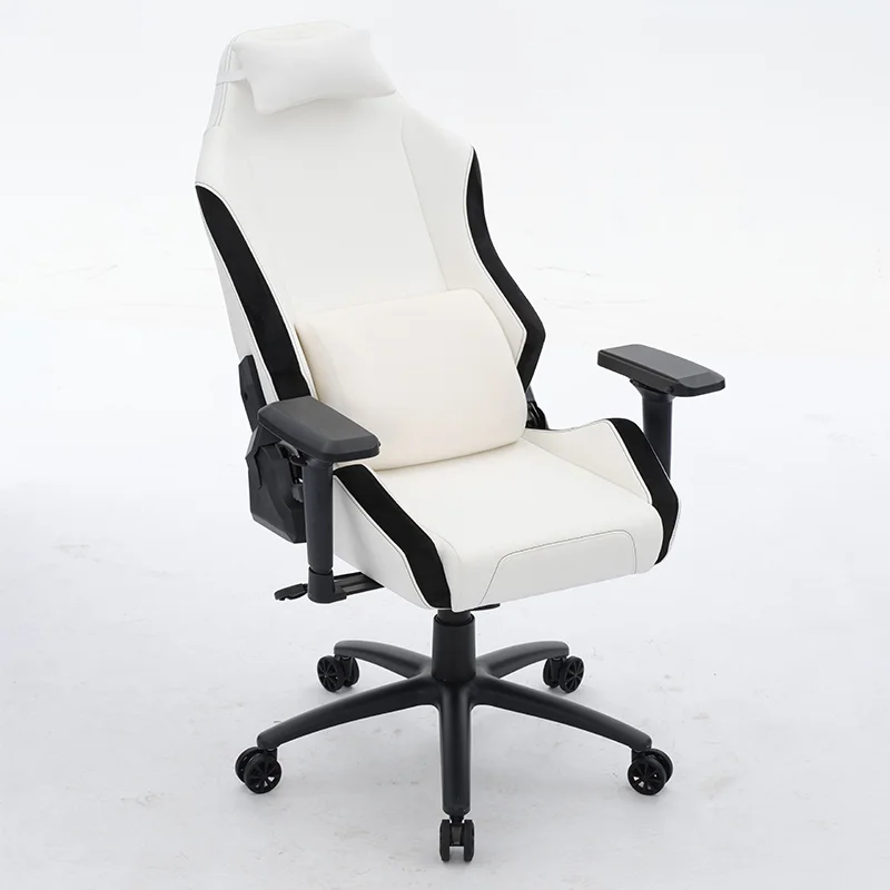 RGB Gaming Chair with LED Lighting and Reclining Backrest