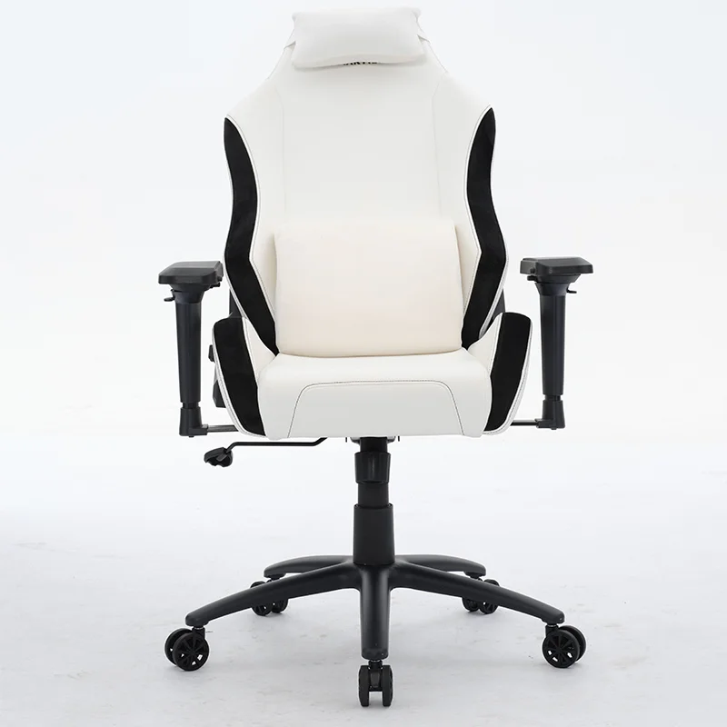 RGB Gaming Chair with LED Lighting and Reclining Backrest