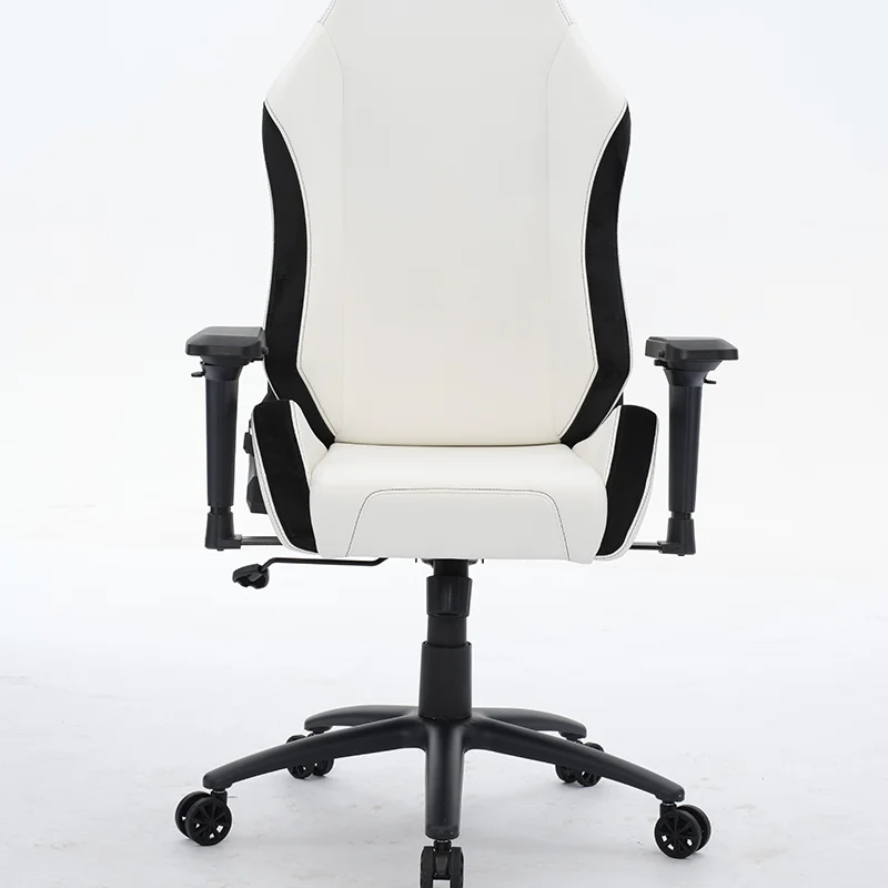 RGB Gaming Chair with LED Lighting and Reclining Backrest