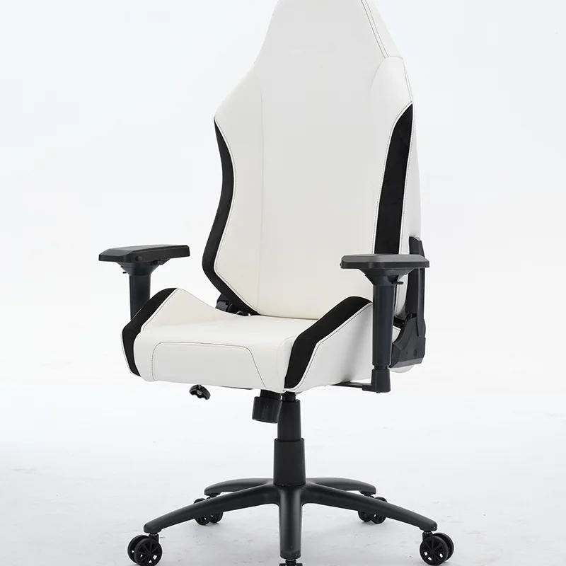 RGB Gaming Chair with LED Lighting and Reclining Backrest