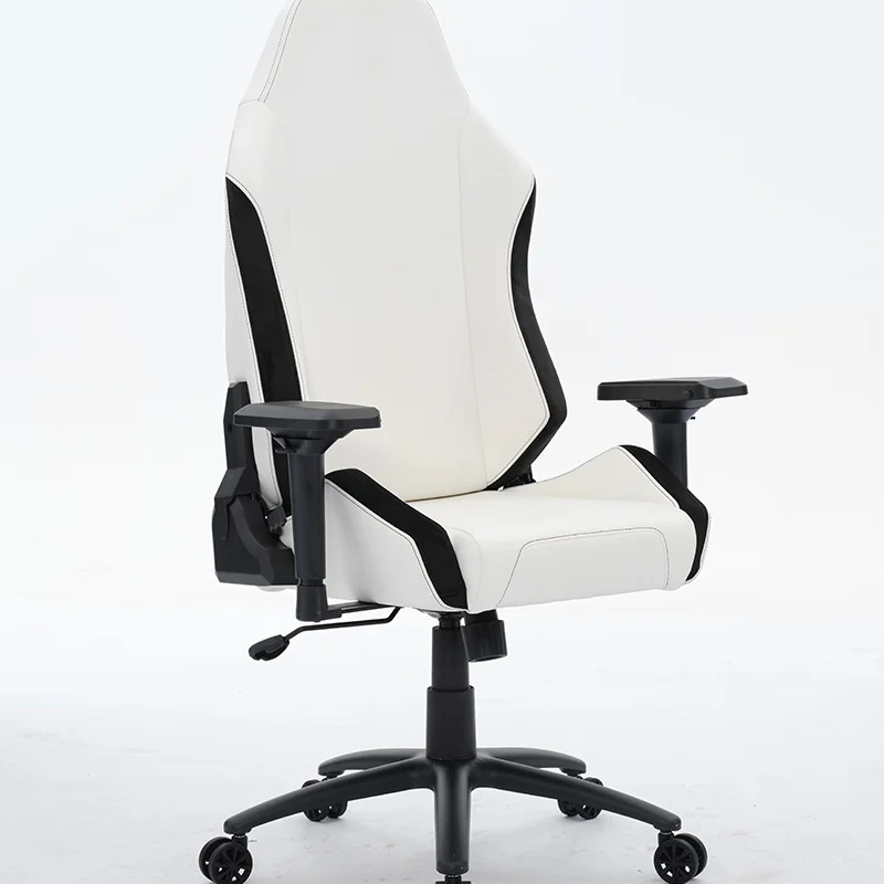 RGB Gaming Chair with LED Lighting and Reclining Backrest
