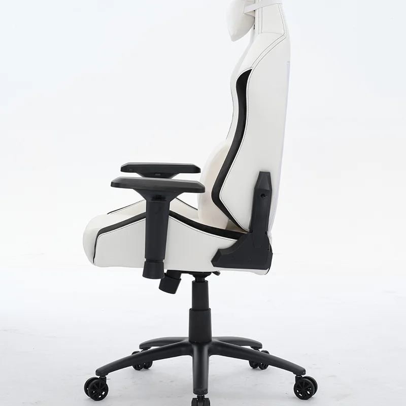 RGB Gaming Chair with LED Lighting and Reclining Backrest