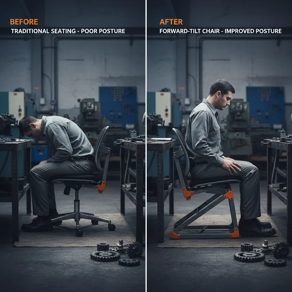 Premium Metal Forward Tilting Chair Engineering