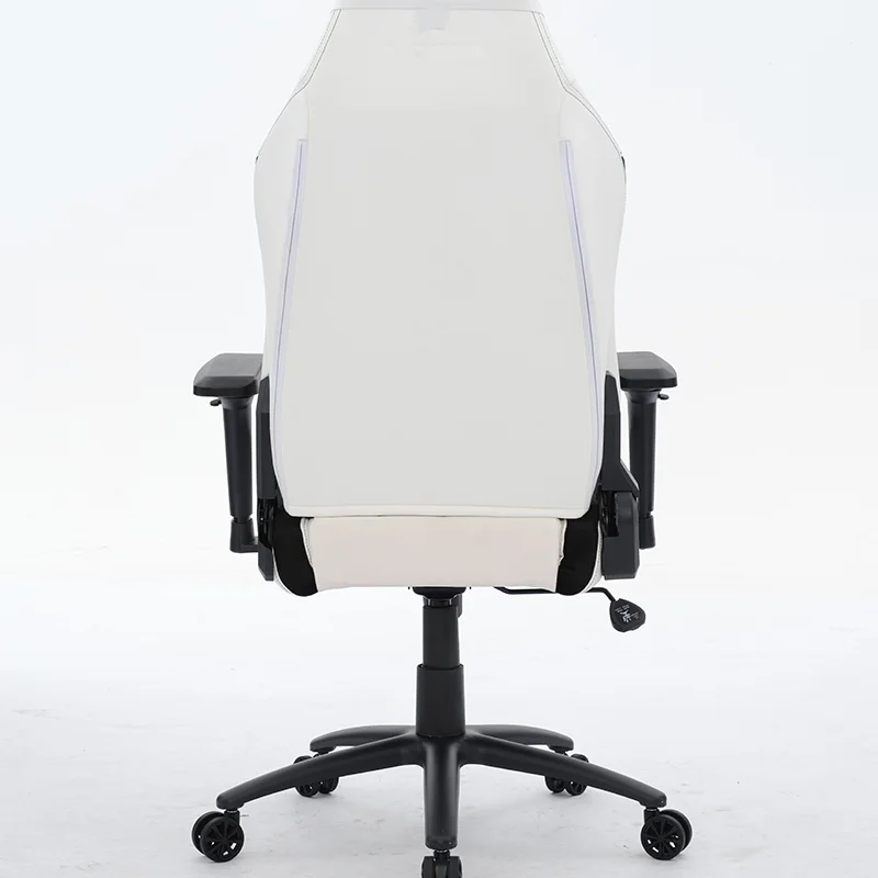 RGB Gaming Chair with LED Lighting and Reclining Backrest