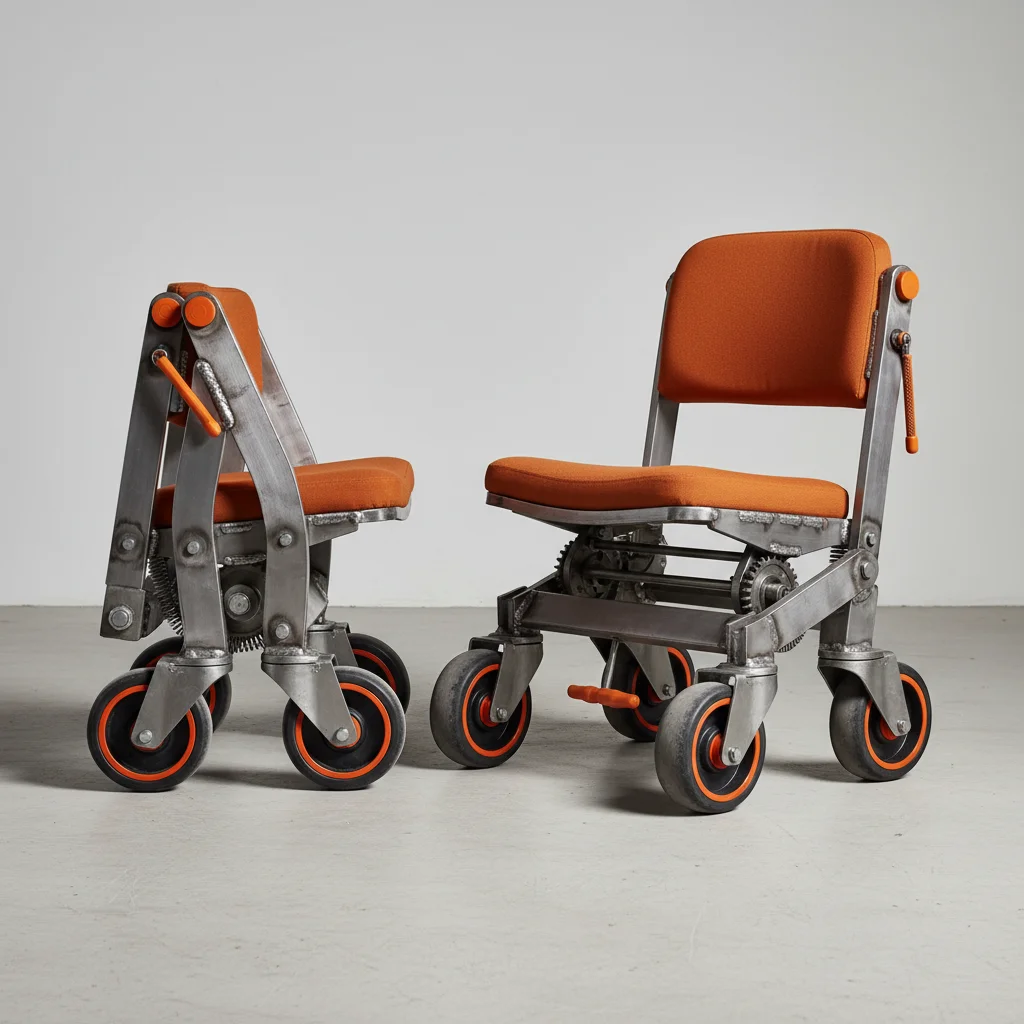 Premium Industrial Folding Rolling Chair Solutions