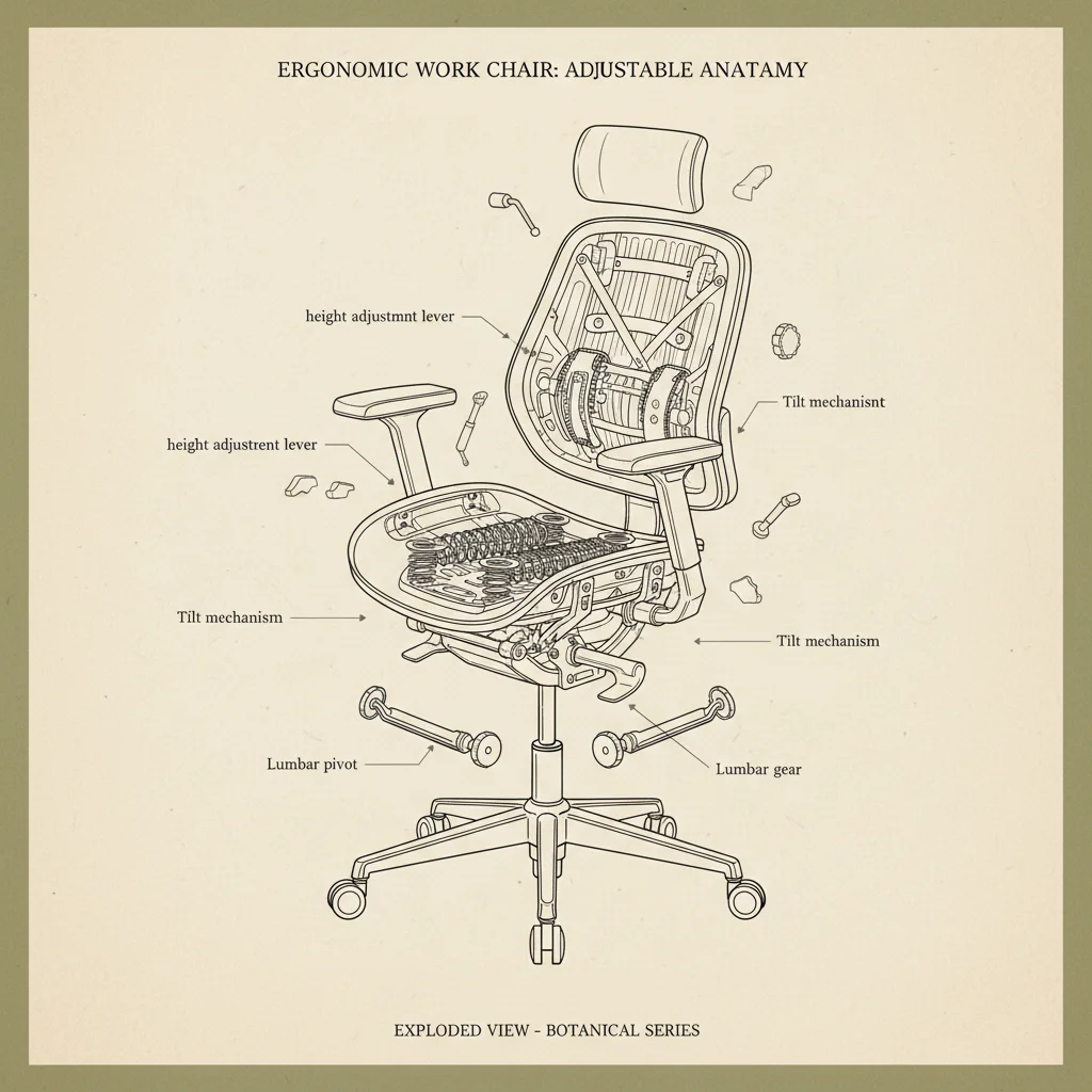 The Importance of Durable and Adjustable Work Chair Design and Materials