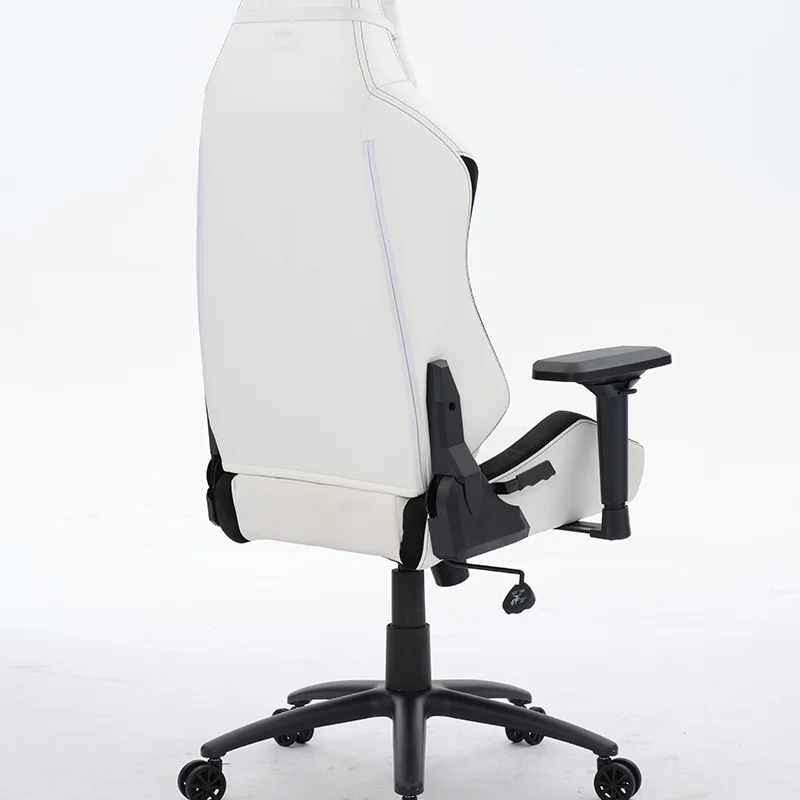 RGB Gaming Chair with LED Lighting and Reclining Backrest