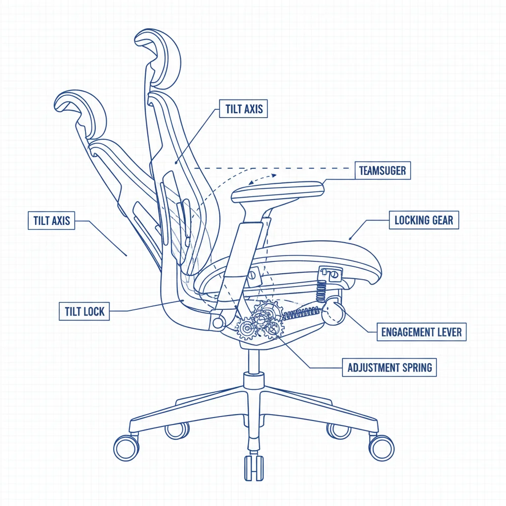 Optimize Your Workspace with a Comfortable Chair with Tilt Lock for Enhanced Wellbeing