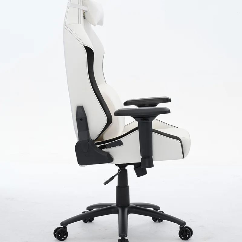 RGB Gaming Chair with LED Lighting and Reclining Backrest