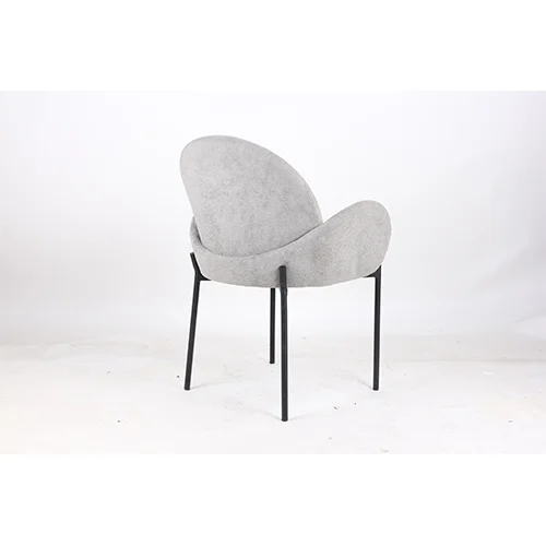Upholstered swivel bucket chair