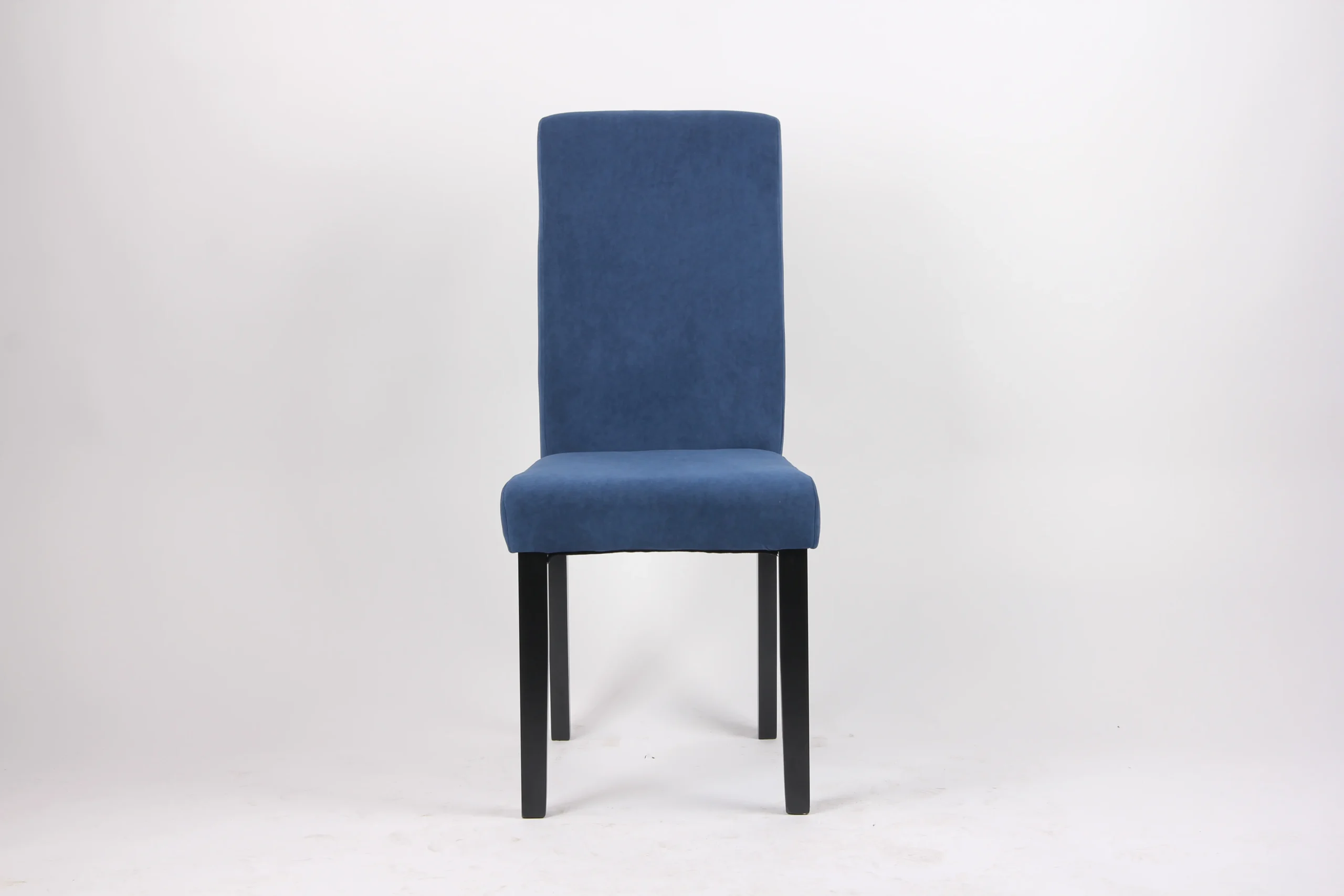 Cream-Colored Fabric Dining Chair